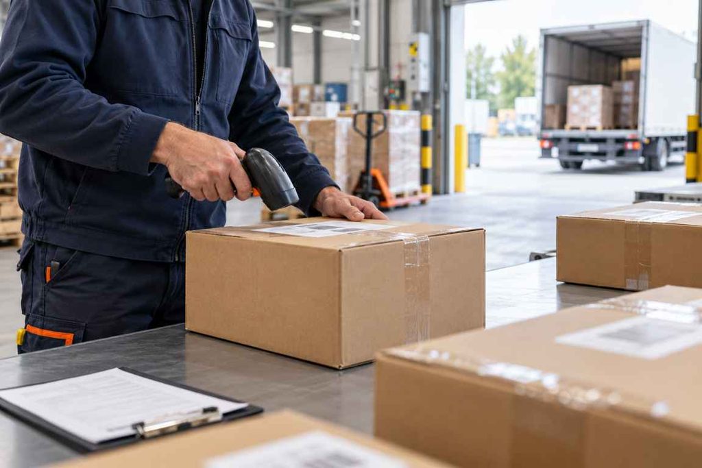 distributionslogistik prozesse versandlager